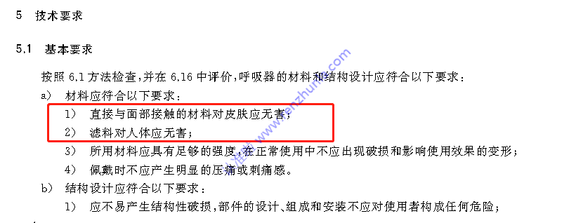 通过产品标准和标识选口罩(一)